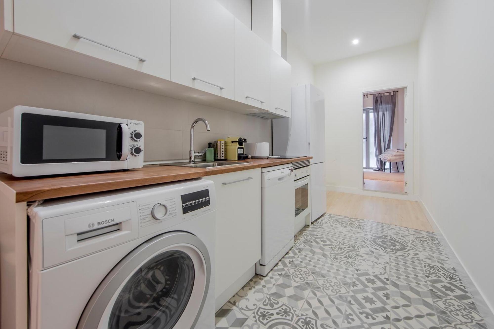 马德里Nuevo Apt Para 7 Pax En Malasana - Gran Via E1公寓 外观 照片