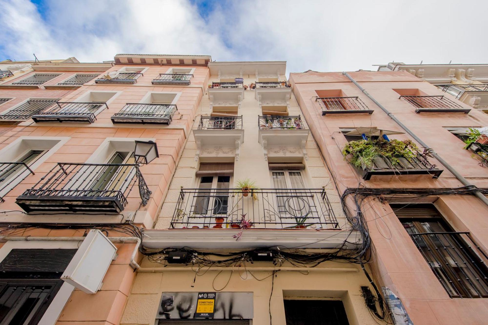 马德里Nuevo Apt Para 7 Pax En Malasana - Gran Via E1公寓 外观 照片