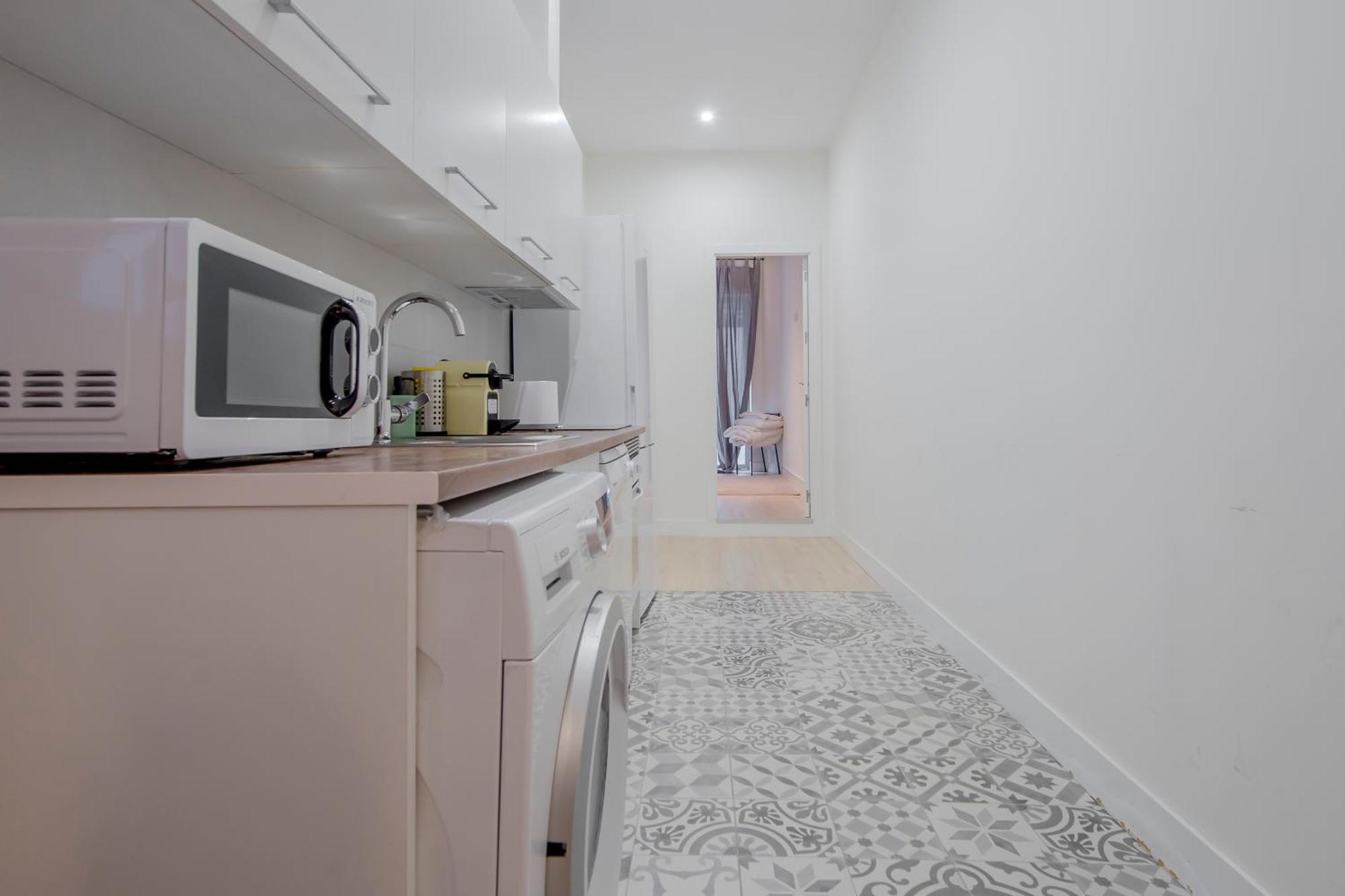 马德里Nuevo Apt Para 7 Pax En Malasana - Gran Via E1公寓 外观 照片