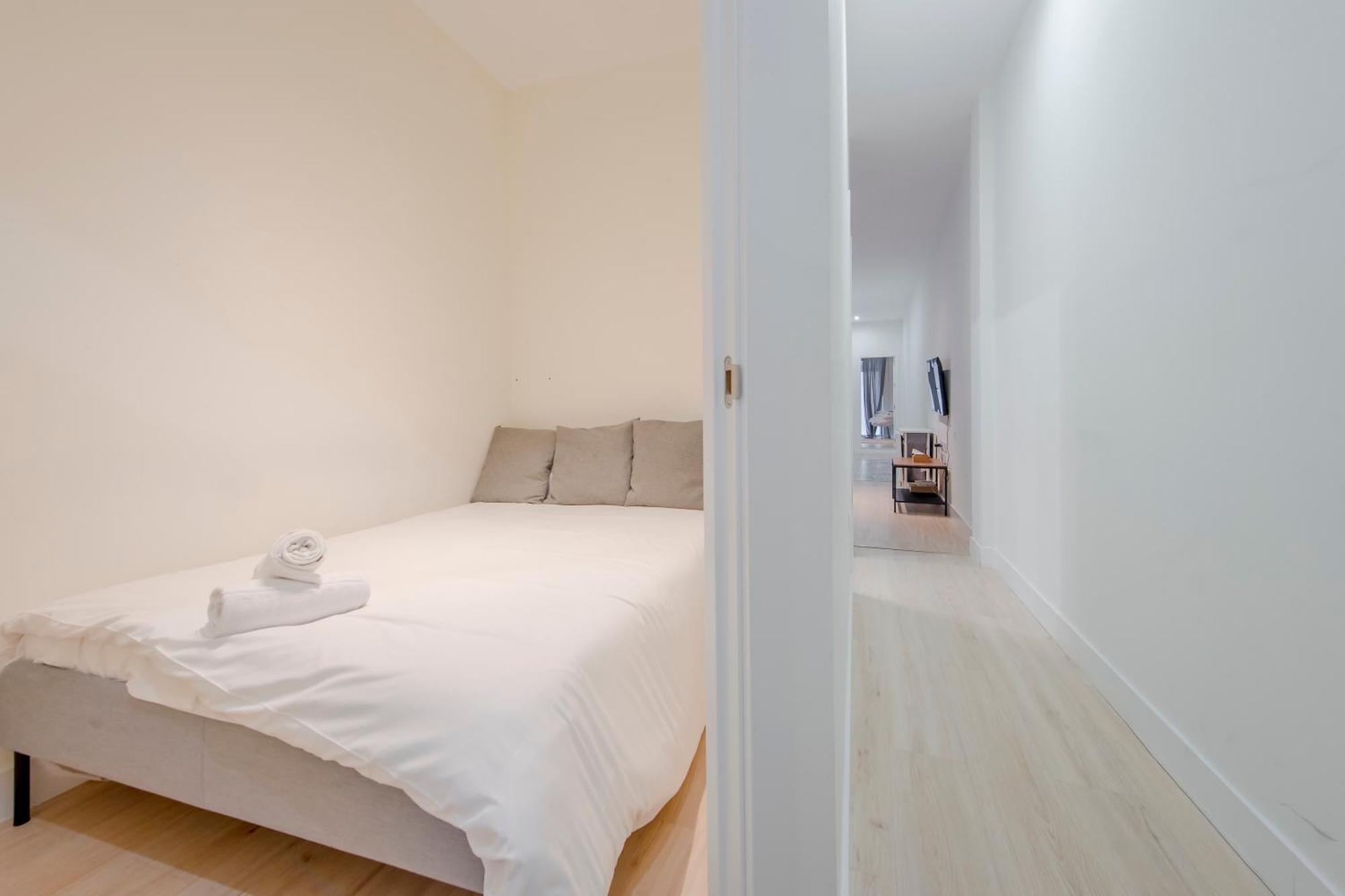 马德里Nuevo Apt Para 7 Pax En Malasana - Gran Via E1公寓 外观 照片